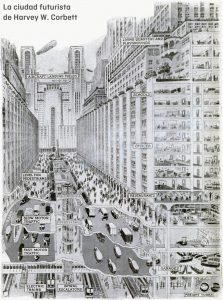 La ciudad futurista de Harvey W. Corbett (1913)