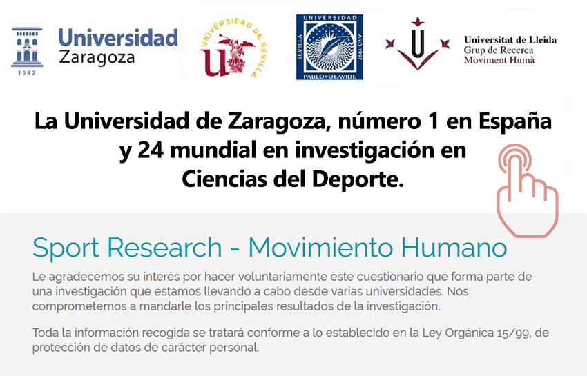 Encuesta "Movimiento Humano" de la Universidad de Zaragoza